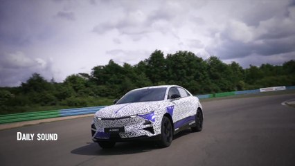 Sound of Alpine A390 on track