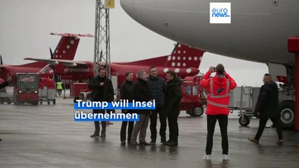 Nach Drohungen Trumps: "Grönland steht nicht zu Verkauf," so Macron