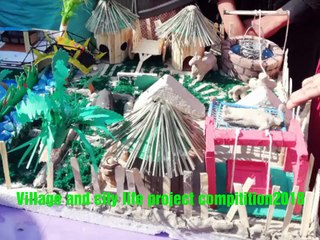 Village and city life project compitition2018 by decent school
