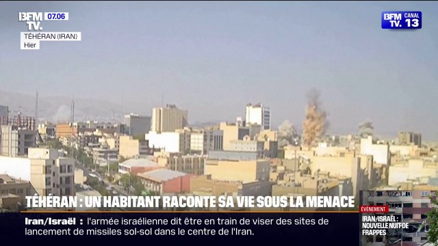 Un Iranien décrit sa vie à Téhéran sous les bombardements israéliens et sous la menace du gouvernement des mollahs