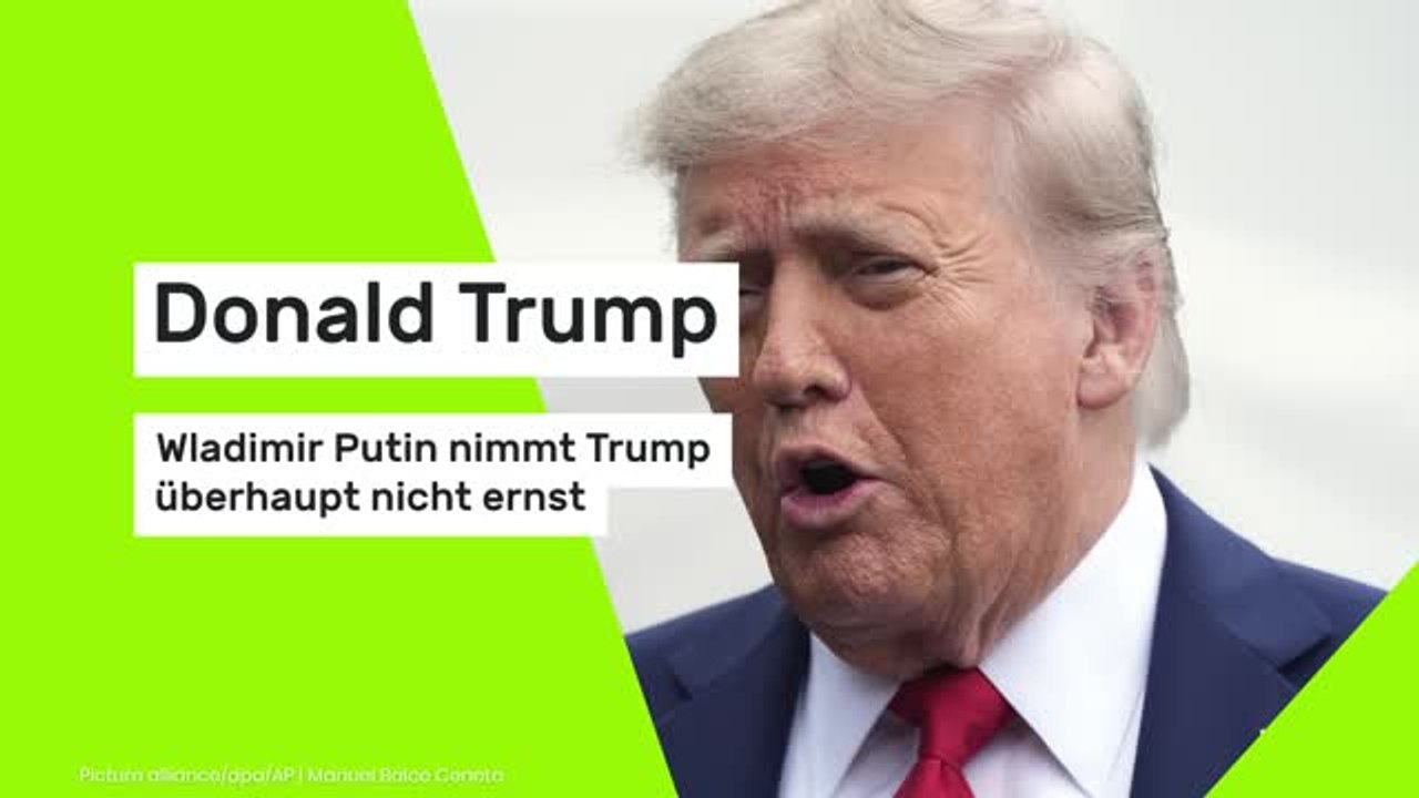 Donald Trump: Wladimir Putin nimmt Trump überhaupt nicht ernst
