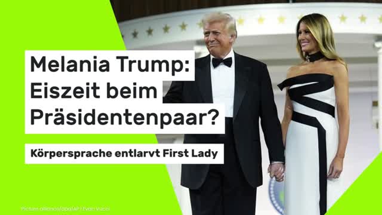 Melania Trump: Eiszeit beim Präsidentenpaar? Körpersprache entlarvt First Lady