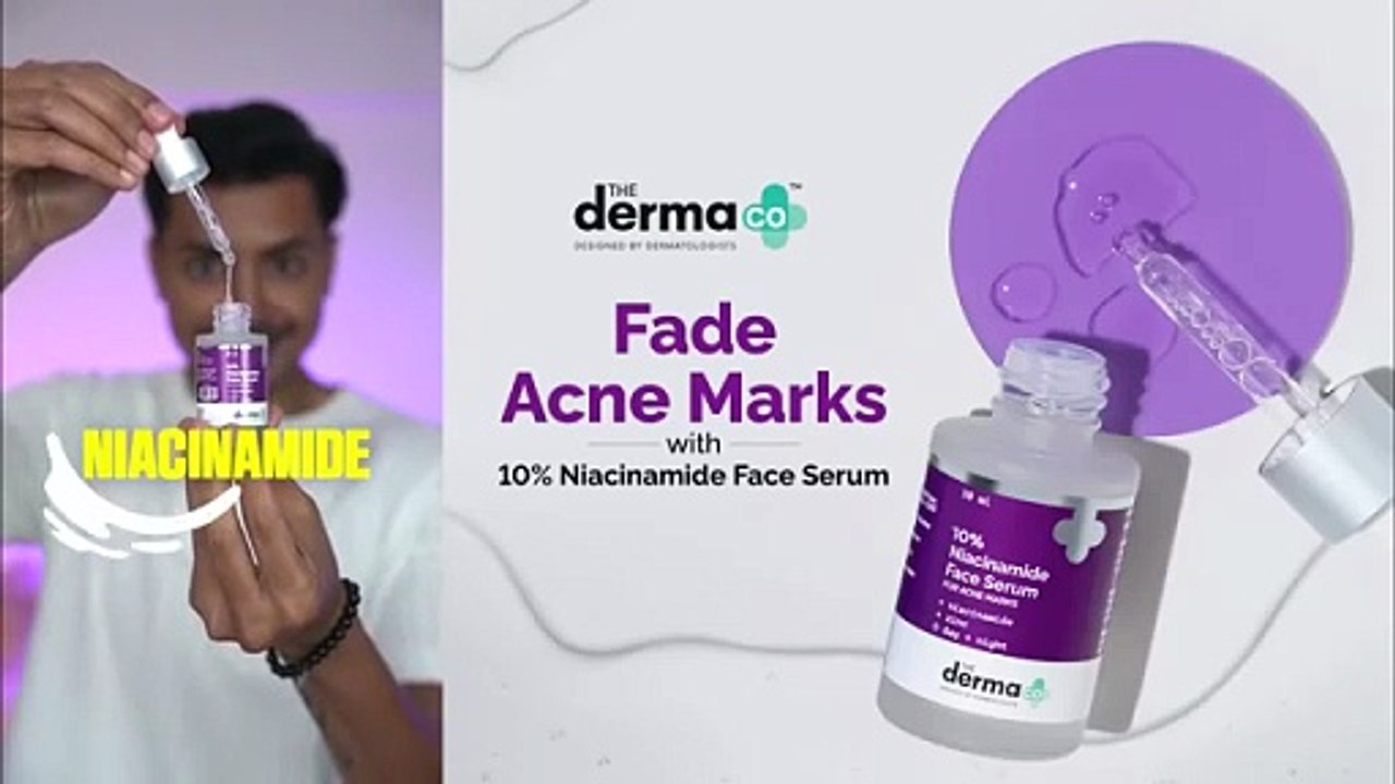 10% Niacinamide Face Serum for Acne Marks & Clear Skin