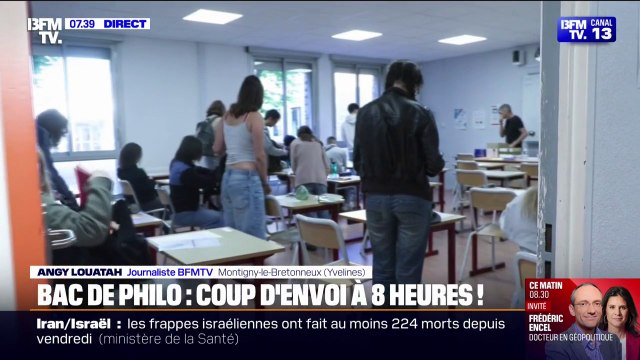 On est plus de 70 adultes mobilisés : ce lycée des Yvelines se prépare avant le début des épreuves de philo du baccalauréat
