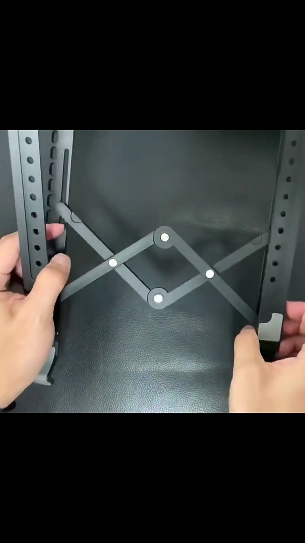 ⁣Laptop Cooling Pad with 2_4 Fans Foldable Loptop Support RGB Silent Gaming Laptop Cooler Fan 7 Heigh