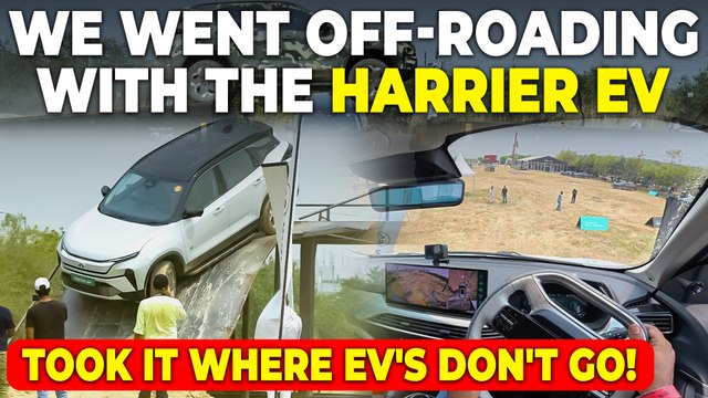 Tata Harrier EV Off Road Test | Can This Electric SUV Handle Rough Terrain?