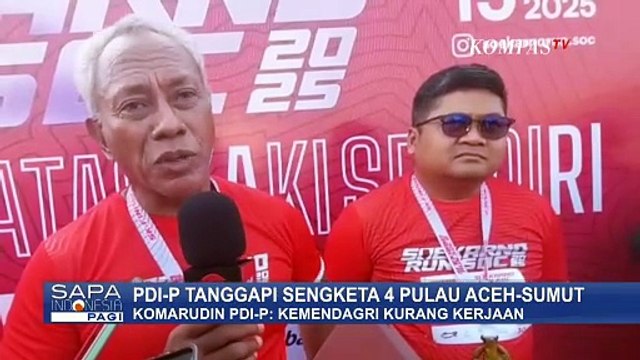 Tanggapi Sengketa 4 Pulau Aceh-Sumut, Komaruddin PDIP: Kemendagri Kurang Kerjaan