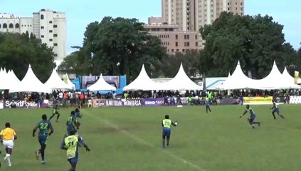 Note to self: Do not jump into a high pass with Vincent Onyala ahead of you.A solid hit during the 2023 Driftwood7s