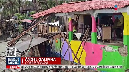 Tormenta tropical Dalila golpea a Acapulco