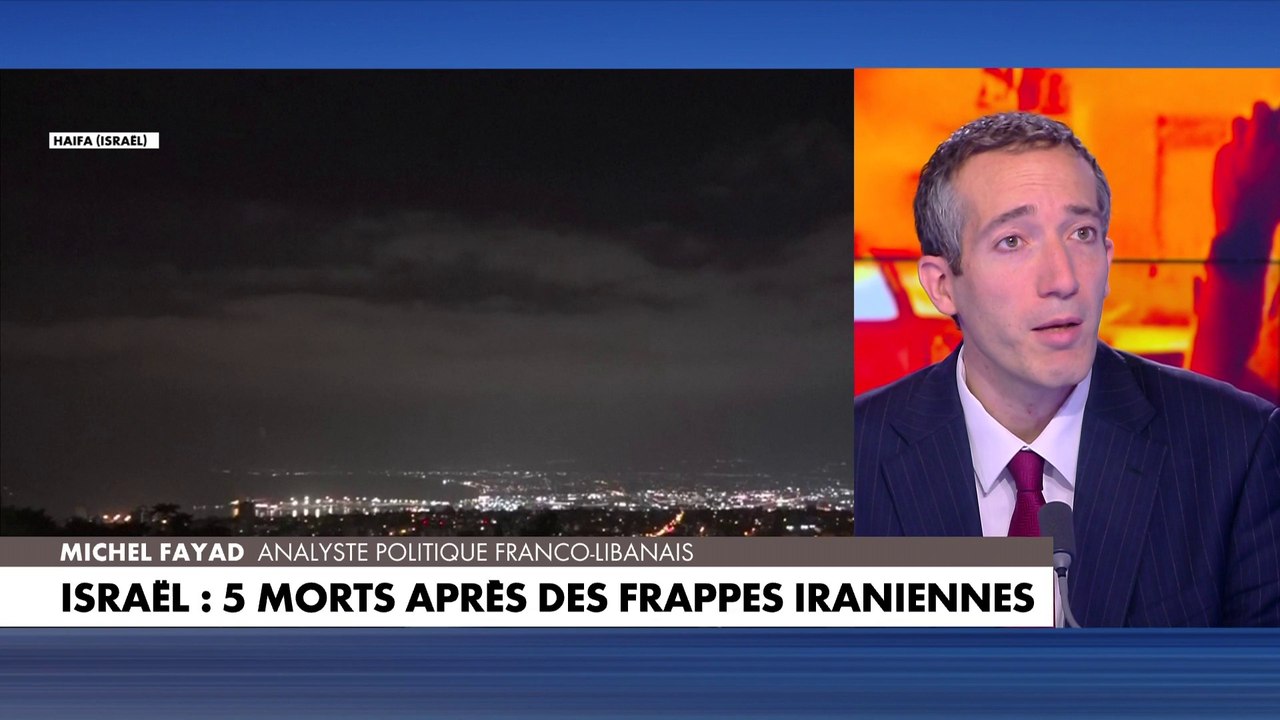 Michel Fayad : «Les Iraniens essayent de faire peur aux Israéliens»