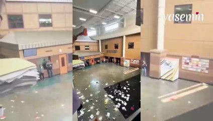 Not tuttukları sayfaları böyle özgürlüğe kavuşturdular! Mezun olan öğrenciler...