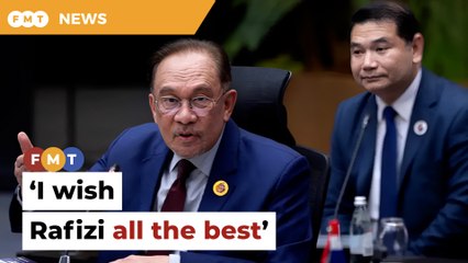 I wish Rafizi all the best, says Anwar