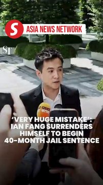The Straits Times | Singaporean ex-actor Ian Fang to begin 40-month jail sentence