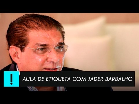 Uma aula de etiqueta com Jader Barbalho