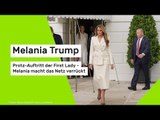 Melania Trump: Protz-Auftritt der First Lady - Melania macht das Netz verrückt