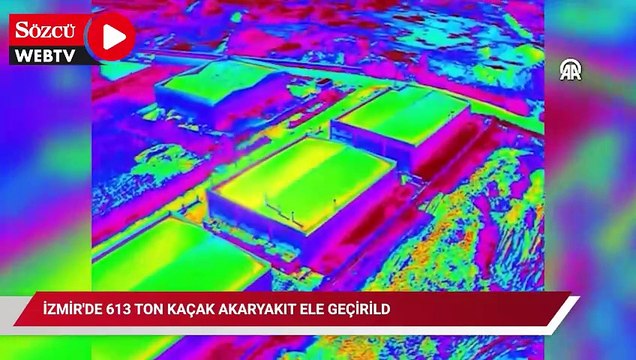 İzmir'de 613 ton kaçak akaryakıt ele geçirildi