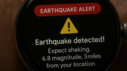 Google ला रहा घड़ियों के लिए Earthquake Alert का फीचर
