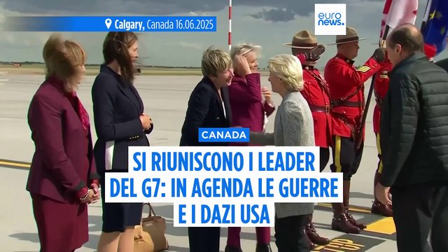 G7 in Canada: il vertice si apre su guerra Iran-Israele, Ucraina e dazi Usa, Meloni incontra Starmer, Merz e altri leader
