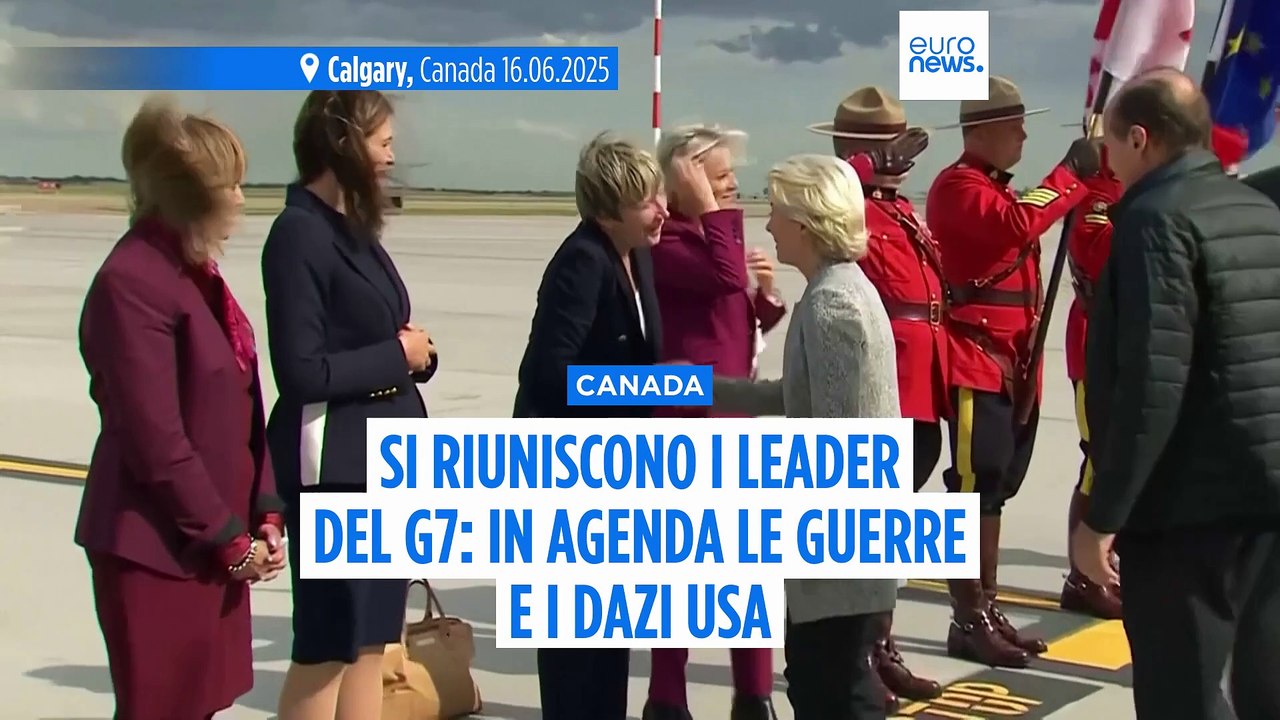 G7 in Canada: il vertice si apre su guerra Iran-Israele, Ucraina e dazi Usa, Meloni incontra Starmer, Merz e altri leader