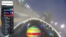 Indycar 2025 Gateway Newgarden Foster Massive Crash Flip Onboard