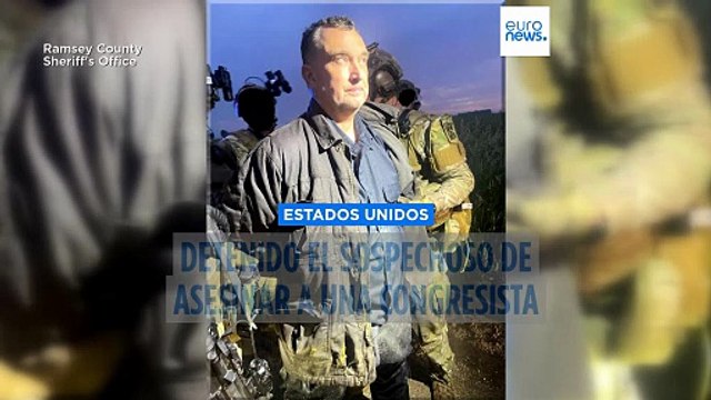 Detienen al sospechoso de matar a una congresista demócrata y a su marido en Minnesota