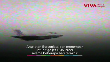 Trik Jitu Iran Tembak Jatuh 3 Jet Tercanggih F-35 Israel