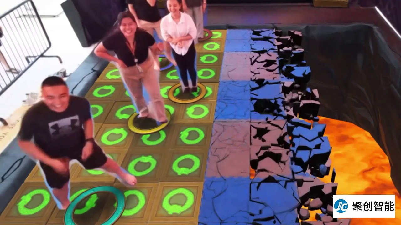 Lava Trap Interactive Projection Game