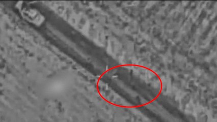 Momento en que Israel bombardea a soldados de Irán que iban a lanzar misiles