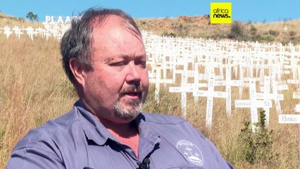 Hillside of white crosses fuels misleading story about South Africa farm killings