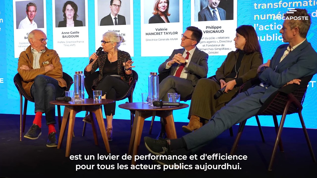 La grande matinale de la transformation numérique de l’action publique Docaposte - « Budget contraint et transformation numérique : une équation réaliste ? »