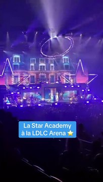 Les chanteurs de la Star Academy ont mis une belle ambiance à la LDLC Arena de Lyon
