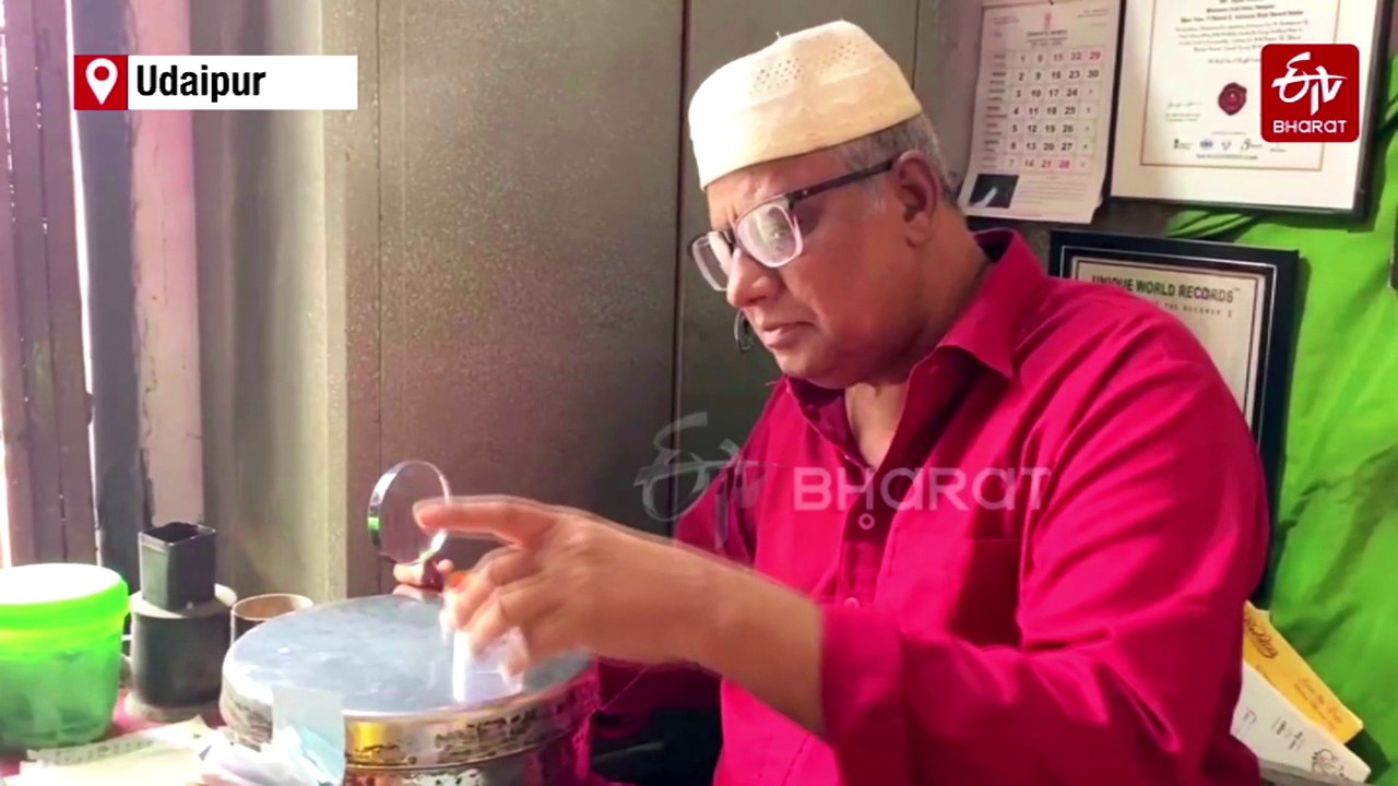 Udaipur Man Makes World’s Tiniest Gold Replica Of Boeing 787 As Tribute To Ahmedabad Plane Crash