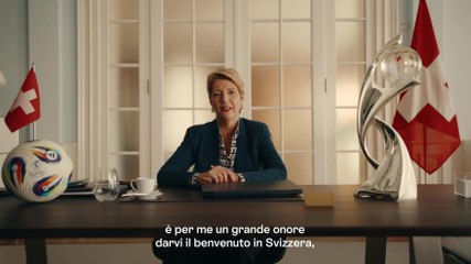 Europeo femminile, l’augurio della Presidente della Confederazione Svizzera: "Considerate la possibilità di perdere"