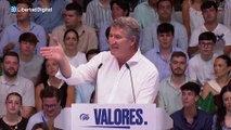 Feijóo arremete contra Sánchez: 
