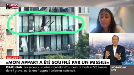 Le témoignage de Laura, habitante de Tel-Aviv, dans « Morandini Live » : « Mon appartement a été soufflé par un missile » - VIDEO