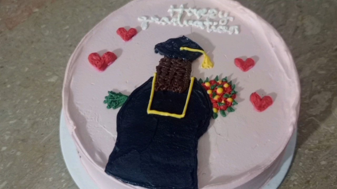 graduation bento cake