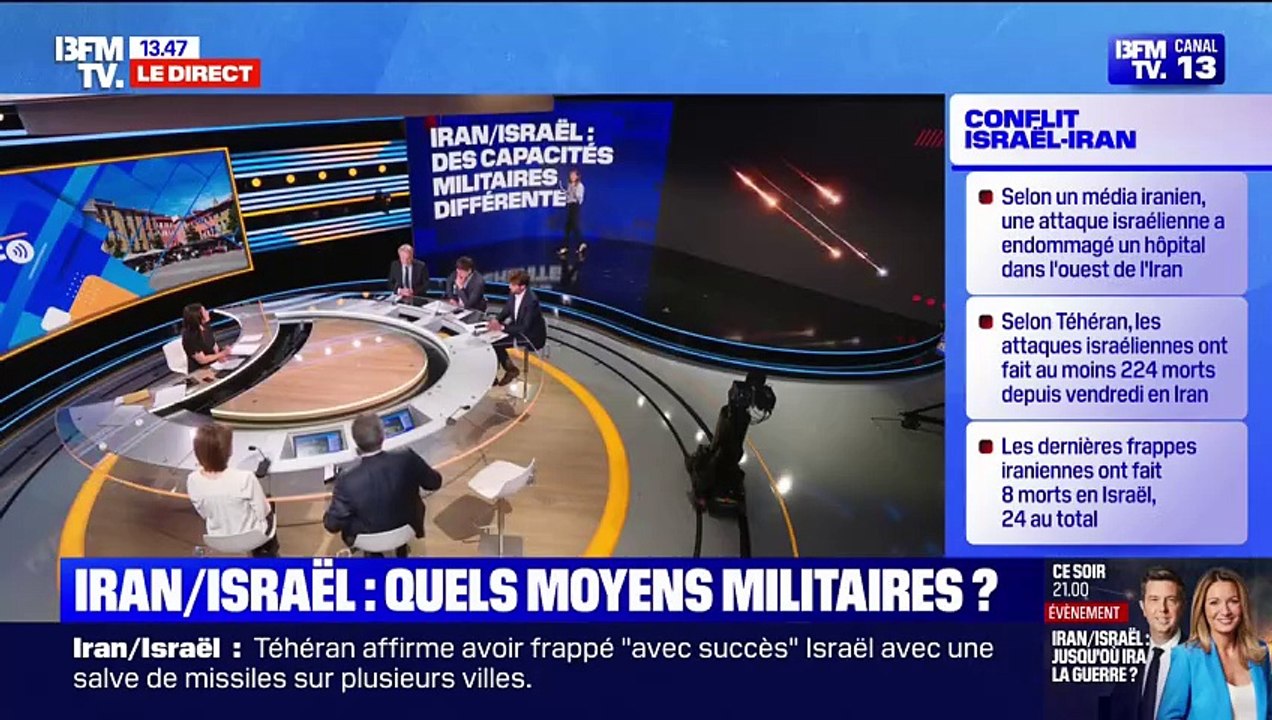 LES ÉCLAIREURS - Quels sont les moyens militaires de l'Iran et d'Israël?