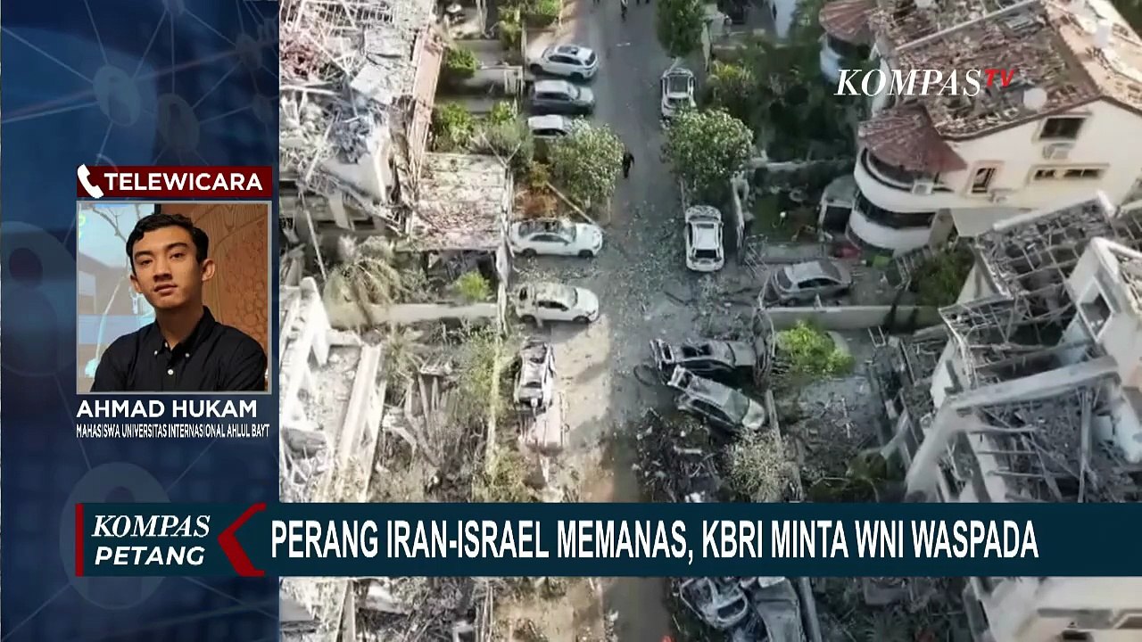 [FULL] Status Siaga 2, Cerita WNI di Iran Dengar 10 Kali Ledakan Akibat Serangan Israel