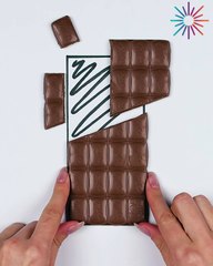 Sneak a bite with this chocolate hack 🍫😉