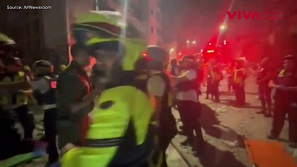 Bak Tragedi WTC AS! Gedung Tinggi Israel Hancur Dirudal Iran