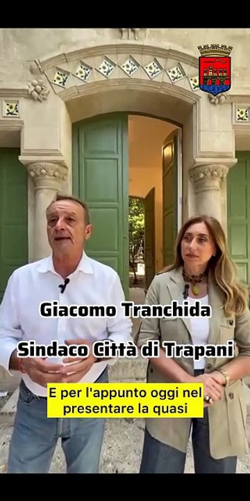 Trapani - Il recupero della casina liberty all’interno della Villa Margherita. (16.06.25)