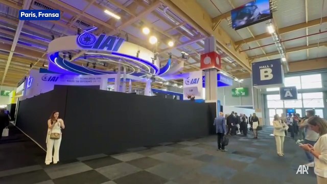 Paris Havacılık Fuarı'nda İsrail'in soykırım silahlarını sergilemesine izin verilmedi