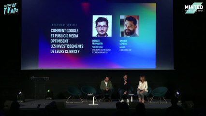 Salle 1 / INTERVIEW CROISÉE - Google et Publicis Media