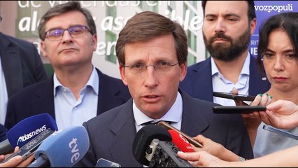 Almeida acusa a Sumar y Más Madrid de ser "cómplices" anteponiendo "sillón a dignidad"