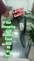 Eid rush in shopping mall and food court__ Laylpur Galleria