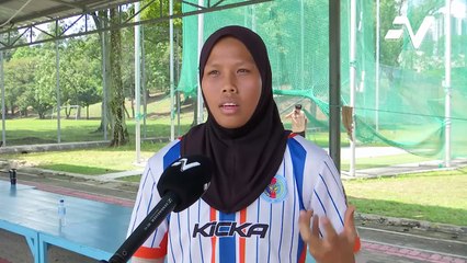 Atiqah Sufiah kembali jalani latihan selepas bebas kecederaan
