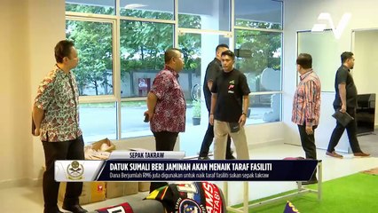 Datuk Sumali janji naik taraf fasiliti di Stadium Raja Muda