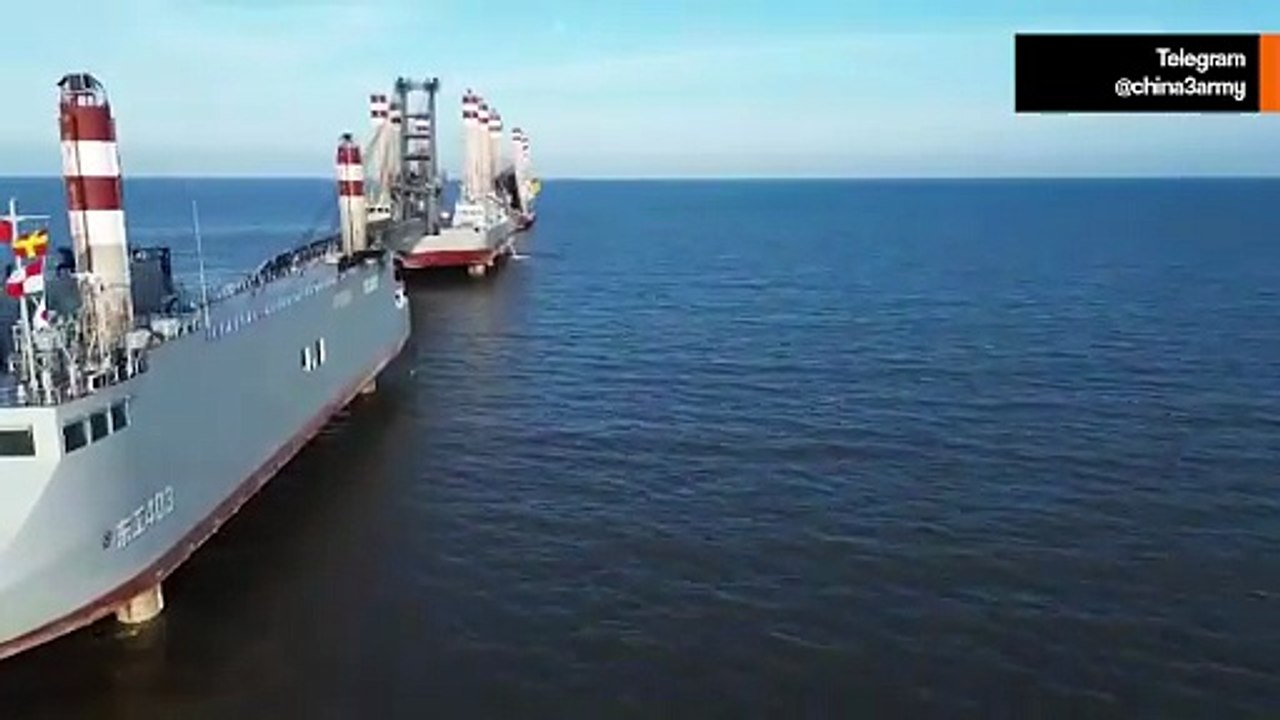 China setzt Tests von Landungsbooten fort, die für Operationen in Taiwan geeignet sind