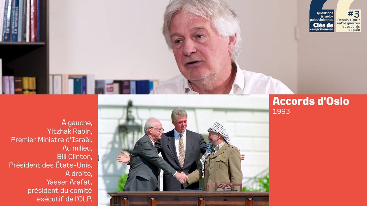 Vidéo 3 :  Depuis 1948 : entre guerres et accords de paix  - par Jean-Claude Lescure, historien
