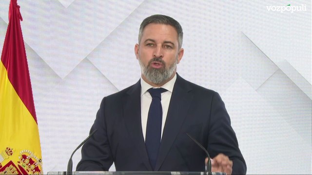 Abascal pide firmas de diputados para una moción de censura que adelante elecciones